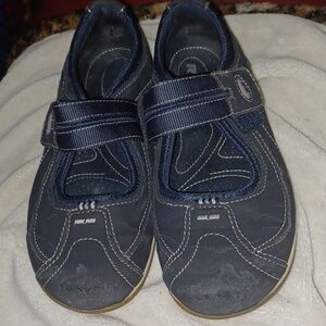 Ryka Womens 6.5 Mary Jane Blue Comfort Walking Outdoor Sneakers Shoes